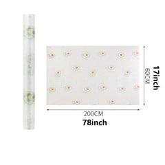 Non Slip Shelf Liner Washable Mats for Kitchen Cabinet Shelves Refrigerator