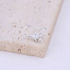 Glamor Zircon Butterfly Nose Ring Women's Delicate Jewelry Nose Clip
