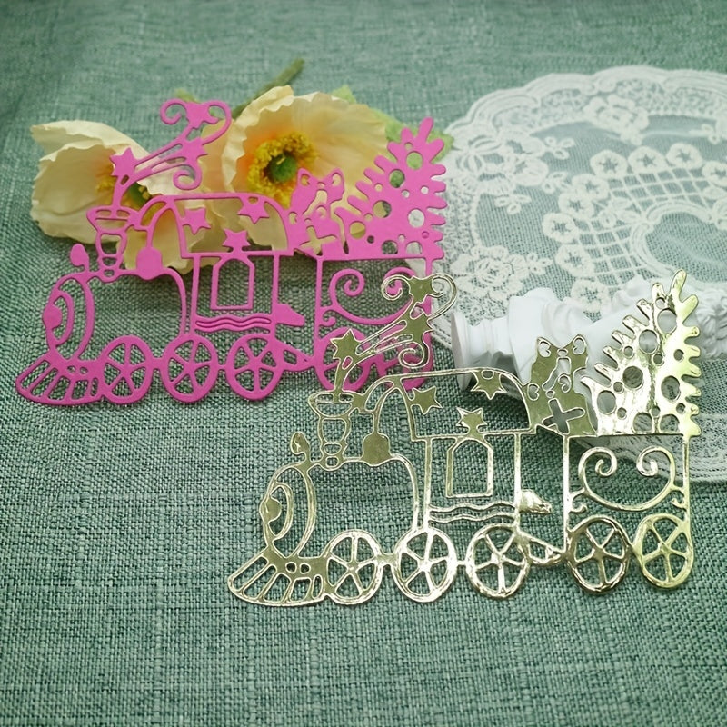 1pc Christmas Train Metal Cutting Dies Stencil for DIY Scrapbooking