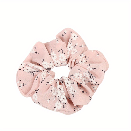Large Scrunchies Polka Dot Floral Hair Rope Hair Accessories