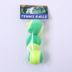 3pcs Kids Soft Tennis Balls for Training, Beginners