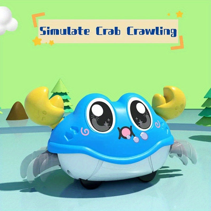 Crawling Crab Tummy Time Toy Set for Kids