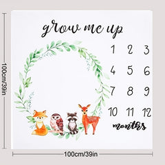 Newborn Baby Month Anniversary Props for Photography
