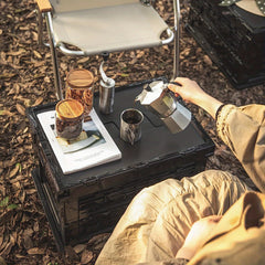 Large Capacity Folding Camping Box with Lid