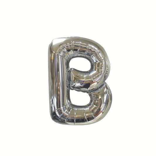 40 64 Cm Silvery 26 Letters Wedding Party Set
