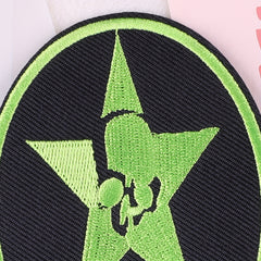 2pcs Embroidered Star Letter Patches Girls Clothing DIY Ironing Stickers