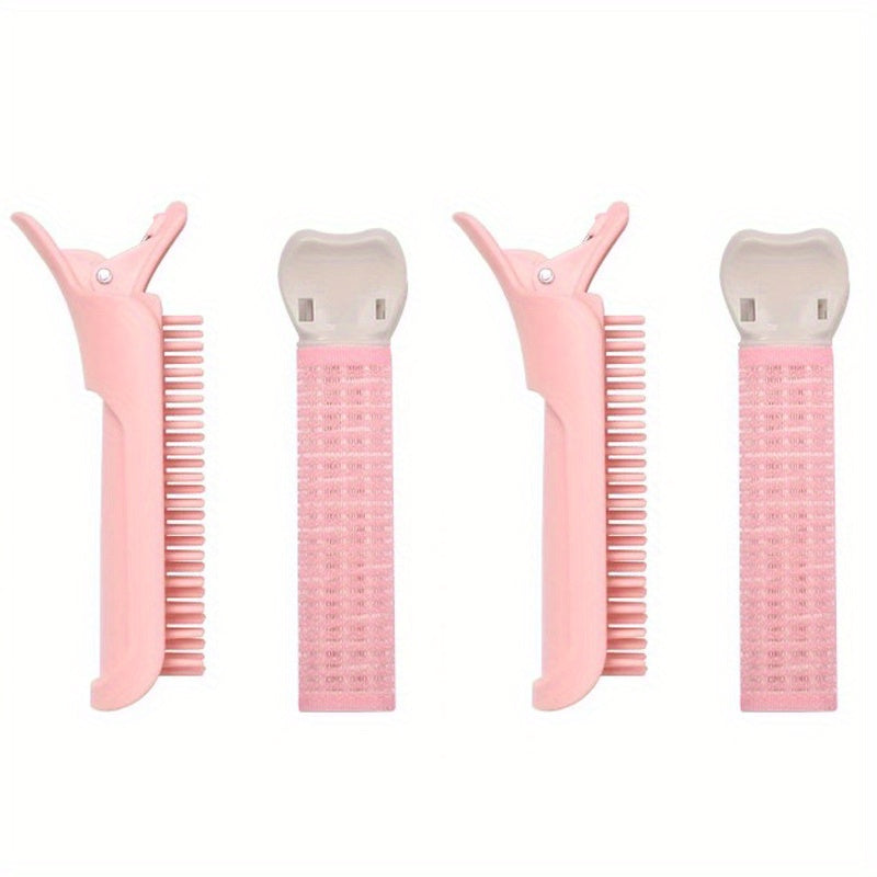 4pcs Volumizing Hair Root Clips Fluffy Hair Clips Heatless DIY Hair Curler