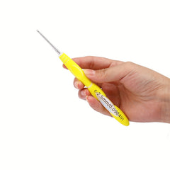 9pcs Crochet Hooks Set with Soft Grip Handles for Yarn Craft
