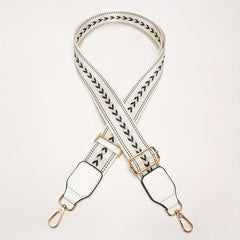 Arrow Pattern Bag Strap Wide Adjustable Bag Strap Replaceable