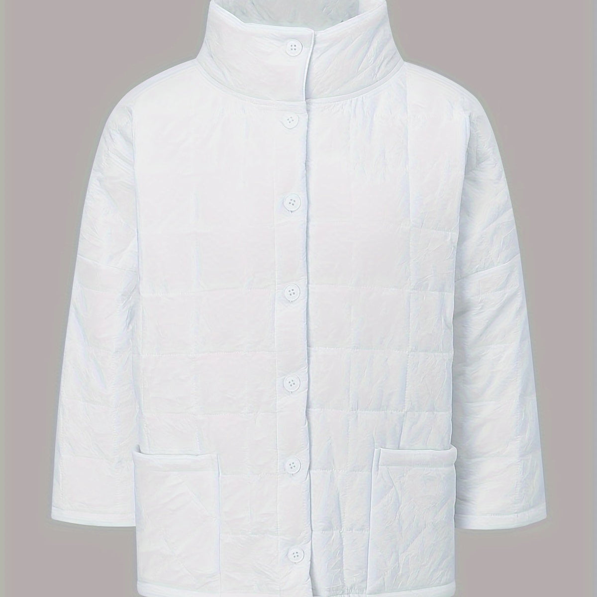 Women's Plus Size Quilted Puffer Winter Jacket