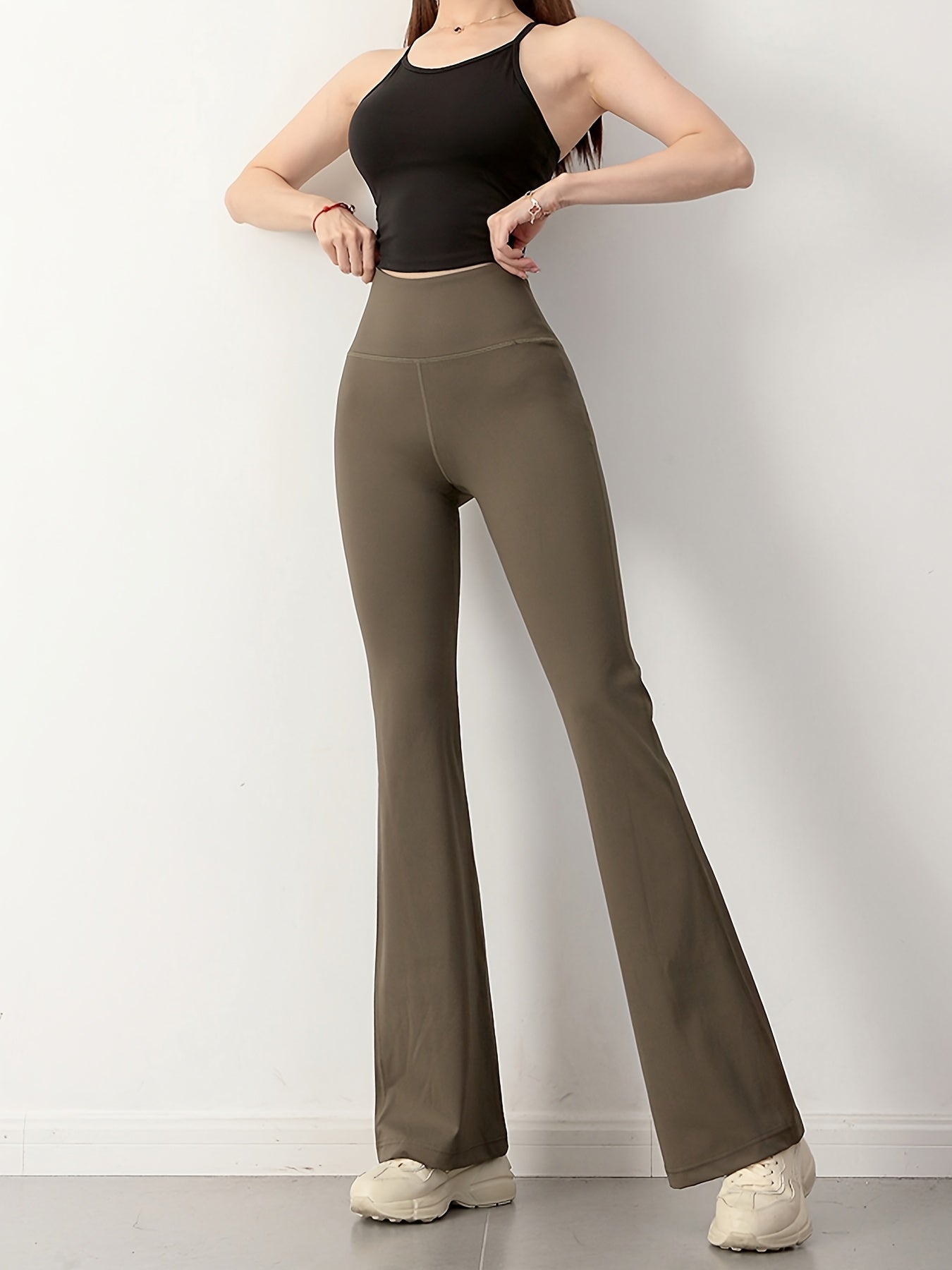High Waist Bell Bottom Yoga Pants for Women Slimming and Butt Lifting Activewear