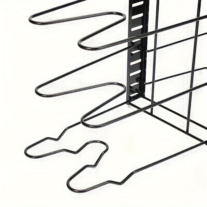 Detachable Folding Kitchen Shelf Pot Rack Countertop Storage
