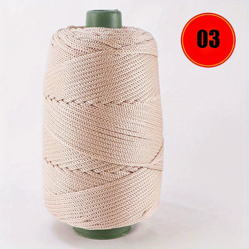 220g Light Viscose Ice Rope Summer Sun Hat Yarn 3mm 200m