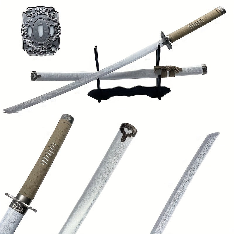 Youth Wooden Samurai Sword with Stand