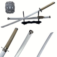 Youth Wooden Samurai Sword with Stand