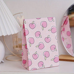 Gift Wrapping Bag Floral Design with Mango and Cherry Pattern