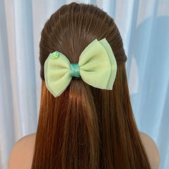 Solid Flower Hair Clip for Women Girls