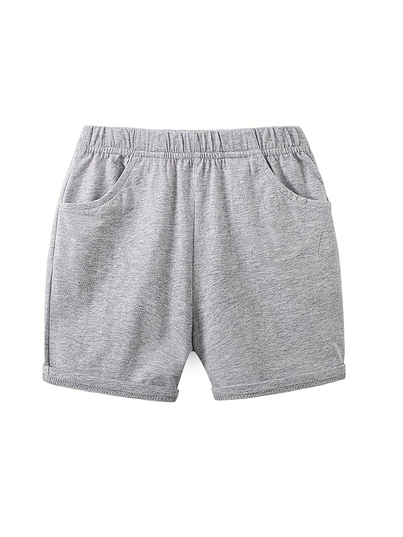 Boys Gym Workout Shorts Quick Dry Lightweight Athletic Training with Pockets