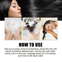 Polygonum Multiflorum Hair Shampoo Control Moisturizing Softening