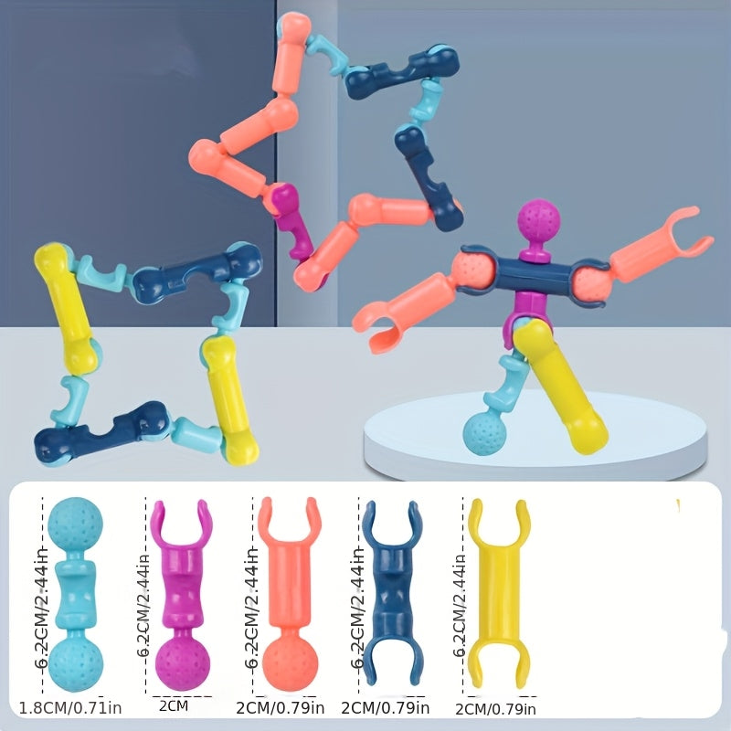 Interlocking Building Blocks Educational Puzzle Toy
