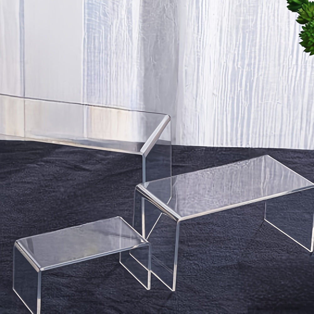 5pcs Acrylic Display Stand for Shoes Cosmetics Jewelry