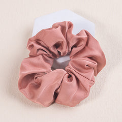 Silk Satin Hair Scrunchies Elastic Hair Bands Hair Ties Ponytail Holder