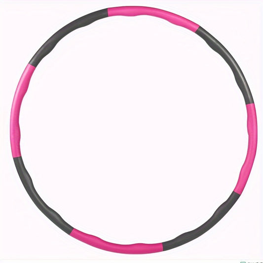 8-Section Detachable Fitness Hoop for Waist Shaping and Weight Loss