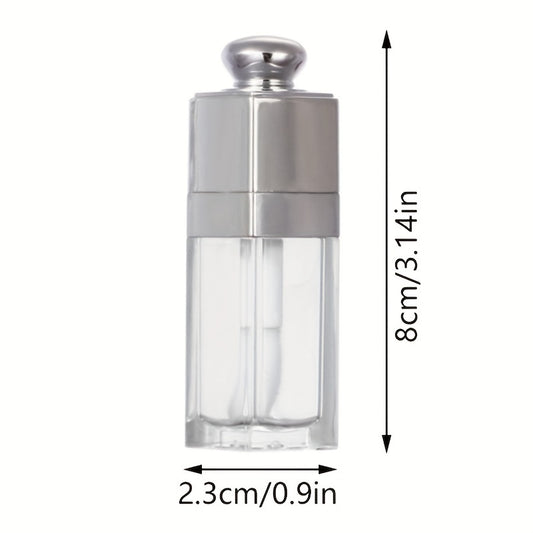 Square Lip Glaze Empty Tube Large Brush Head Long Lasting Waterproof