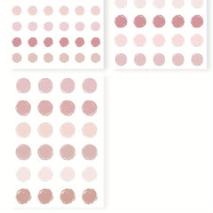 3-Pack Polka Dot Waterproof Marker Stickers