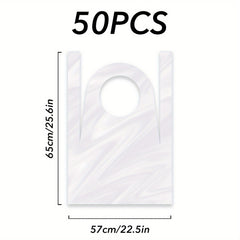 Disposable Aprons for Barber Hair Cut - 50/100pcs Anti Dirt Aprons
