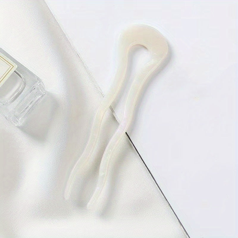 Multicolor Acetate Hairpin Braiding Hair Mother's Gift Women's Hairpin