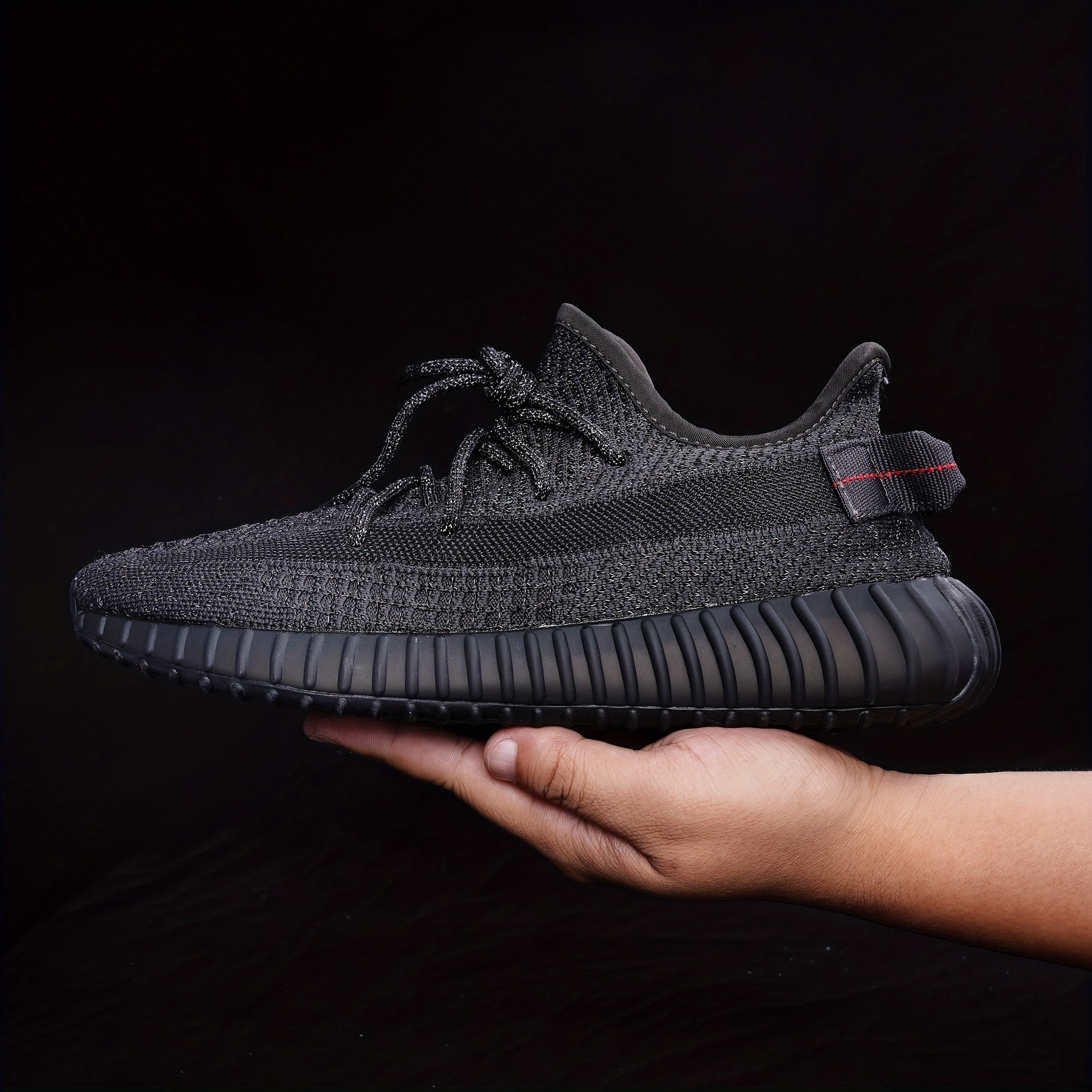 Men's Breathable Knit Sneakers Lightweight Running Shoes