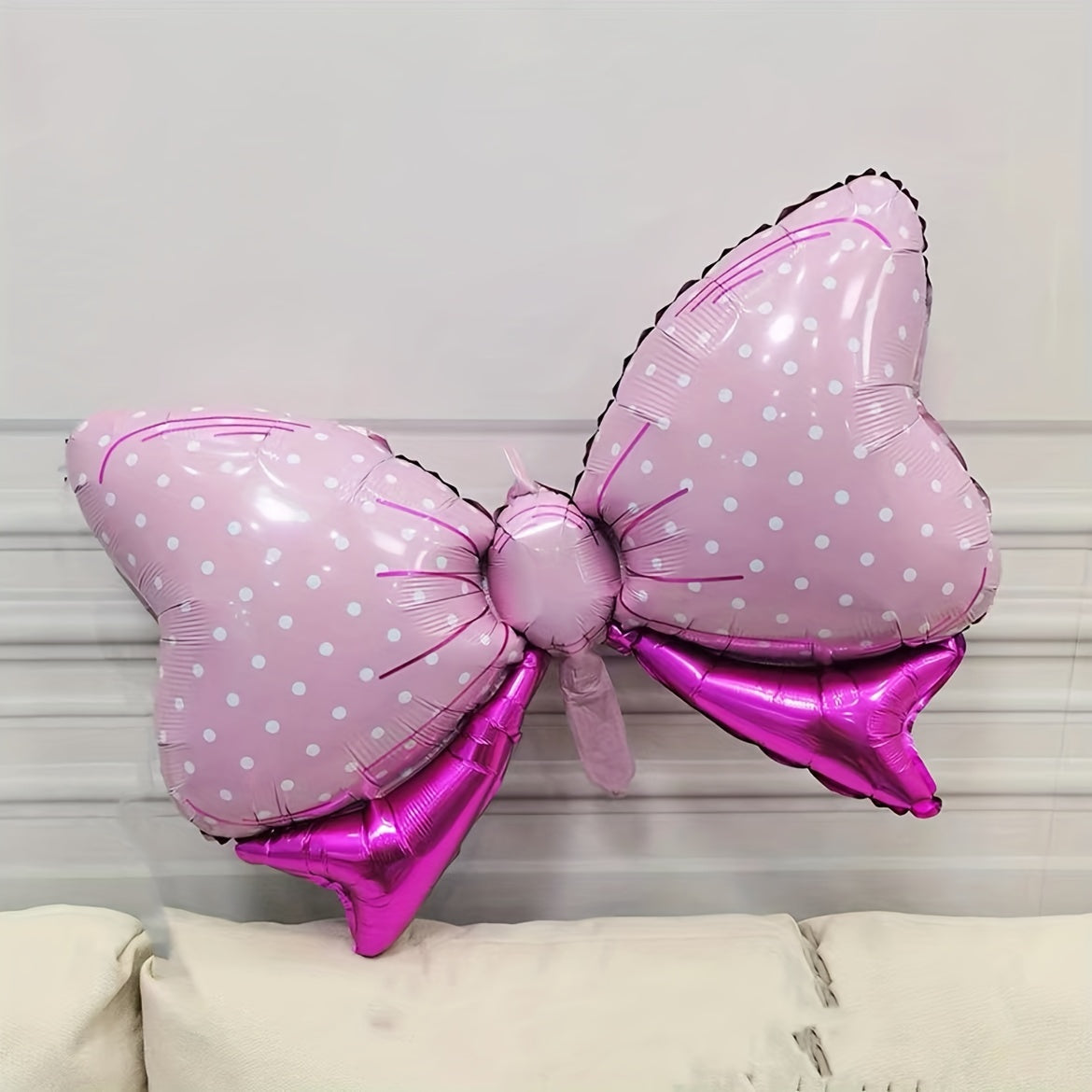 1pc Ins Aluminum Film Balloon A Bow Tie Happy Birthday Hundred Days Children