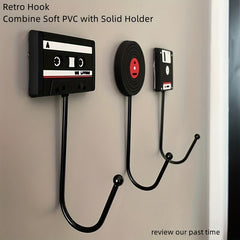 Retro Style Nail Hanger for Backpacks, Headsets & Stationery