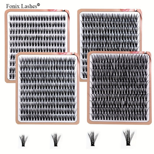40D Lash Clusters 0.07D 200 Clusters False Eyelashes DIY Extensions