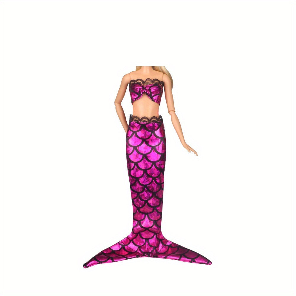 Mermaid Swimsuits Bathing Suits for Dolls