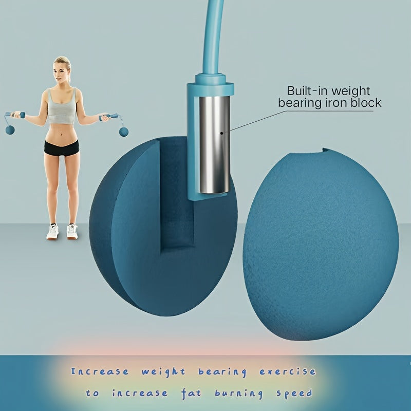 Weighted Ropeless Skipping Rope For Training Fitness