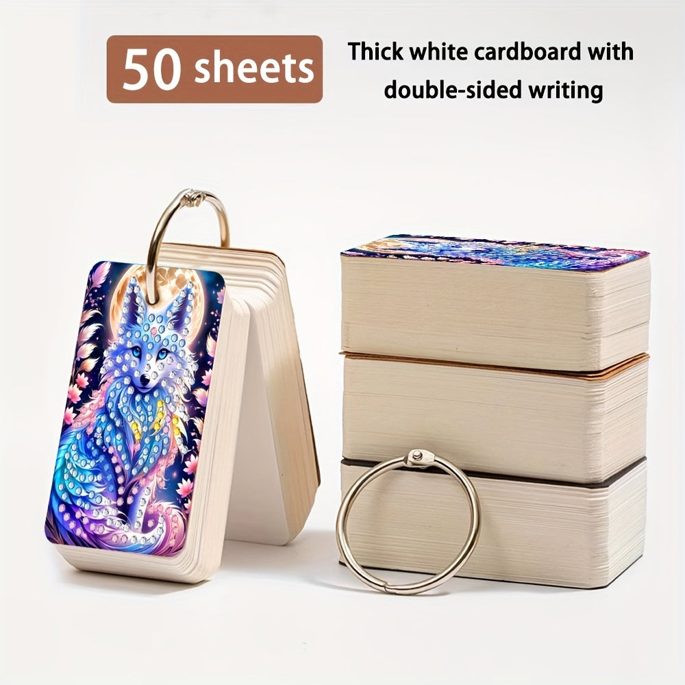 DIY Diamond Drawing Kit Carry Notepad Crossbody Portable Note