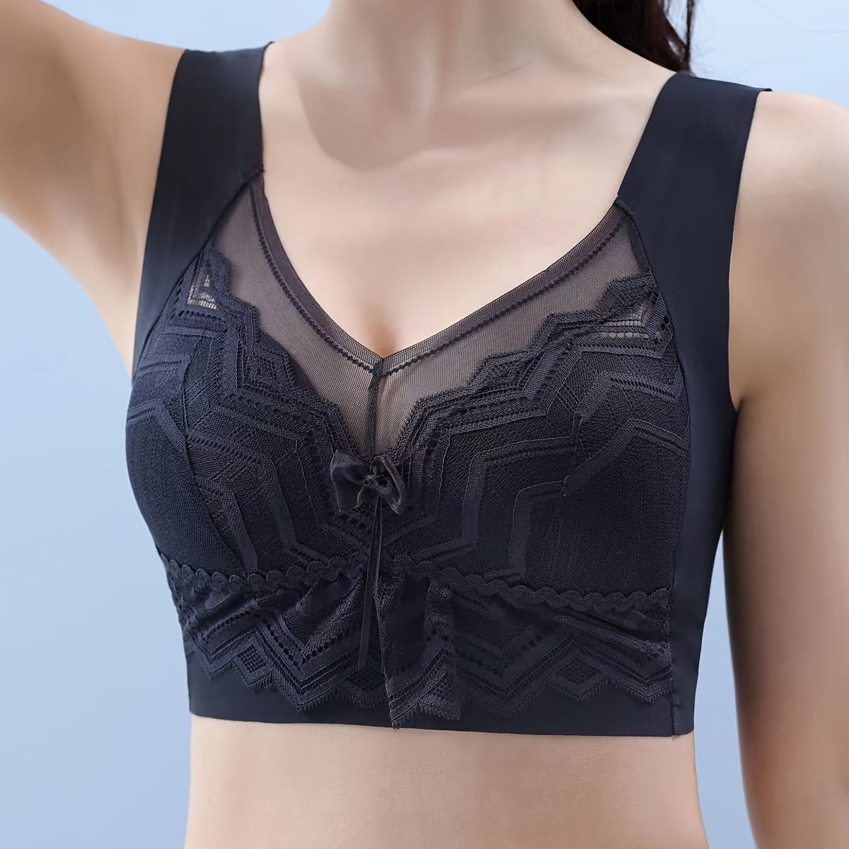 Comfy Lace Wireless Bra Full Coverage