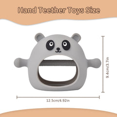 Bybeleca Baby Hand Teethers Toys Teething Toys 0-18 Months Sucking Needs