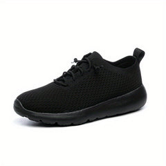 Women's Mesh Chunky Sneakers Lace Up Non slip Running Shoes
