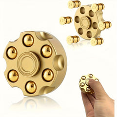 Metal Finger Spinner Adult Rotating Relax Toy Office Gift
