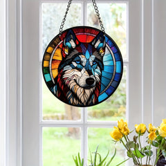 Dog Memorial Suncatcher - Sympathy Gift for Pet Loss