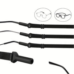 3pcs Outdoor Sports Glasses Rope Anti-drop Adjustable Non-slip Strap