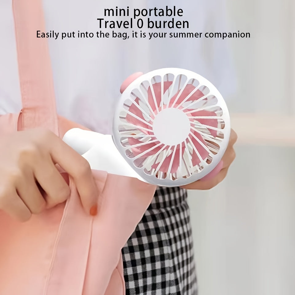 Mini Astronaut USB Fan Rechargeable Portable Personal Travel Handheld Fan