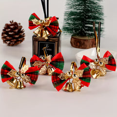 3pcs Christmas Tree Double Bell Decoration Set Christmas Tree Pendant