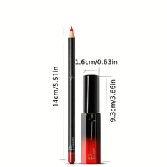Lip Liner Pen Lip Gloss Set 4 Colors High Pigmented