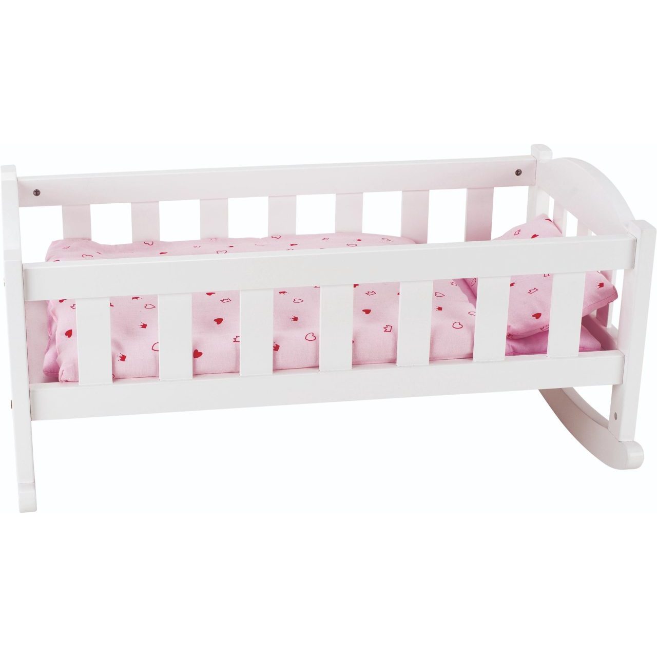 Wooden Doll's Cradle - No Bedding Included