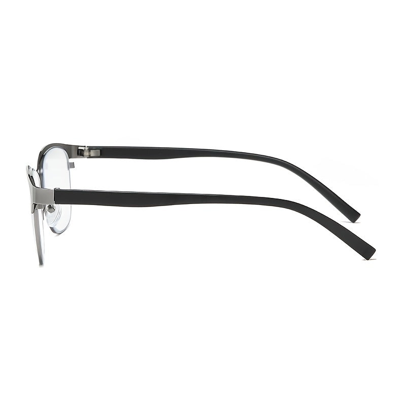1pc Men's Square Business Glasses Reading Glasses