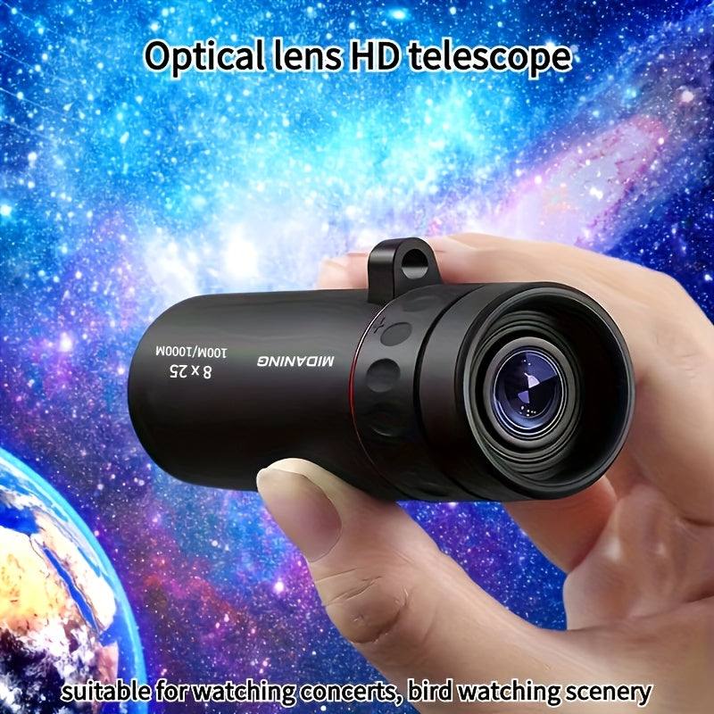 HD Portable Telescope 8x25 Mini Monoculars Telescope